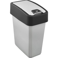 KEEEPER Premium Abfallbehälter mit Flip-Deckel, Soft Touch, 10 l,