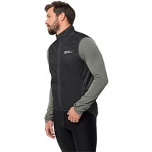 Jack Wolfskin Morobbia Wind Weste - Black - XL