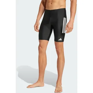Adidas 3-Streifen 8-Inch Jammer-Badehose Black / White XL