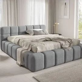 dekori.interiors NUBO Premium 180 x 200 cm Grau