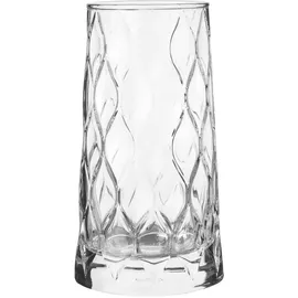 Pasabahce Leafy Longdrinkglas 0,355 l 4er Set