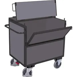 Cordes Holzkastenwagen 970x970 mm Anthrazitgrau
