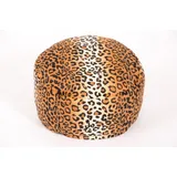 Linke Licardo Hocker Pouf Polyester 47 x 34 x 47 cm Braun