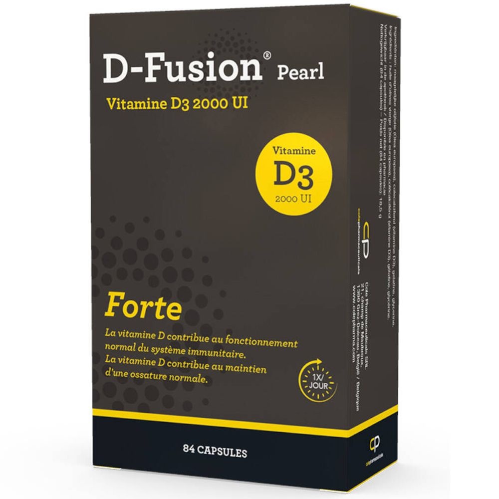 D-Fusion® Pearl Vitamine D3 2000 UI 84 pc(s) capsule(s)