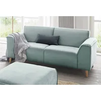 Andas 2-Sitzer »Janek Scandic Design, elegant und zeitlos« mit Federkern und Keder in scandinavischem Design grün