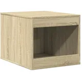 vidaXL Katzenklo Sonoma Eiche 47x59x42 cm Holzwerkstoff