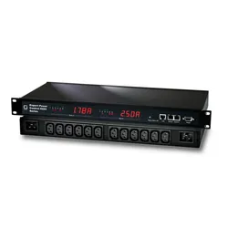 GUDE 8226-1 EPC NET IP-Fernschaltsteckdose, 2x 6fach, Strommessung am Einzelport