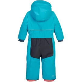 KILLTEC FIRST INSTINCT by killtec Kinder Skioverall mit Kapuze FISW 46 MNS ONPC, türkis, 122/128, 43399-000