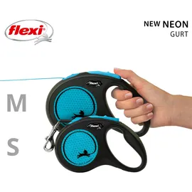 flexi New Neon S neon-blau 5 m