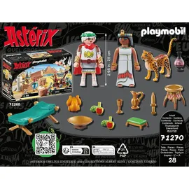 Playmobil Asterix Cäsar und Kleopatra 71270