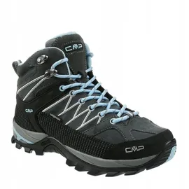 CMP Rigel Mid WP Damen Graffite/Azzurro 37