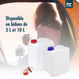 Höfer Chemie 2 x 10 Liter Kunststoff Kanister Set für Camping & Freizeit