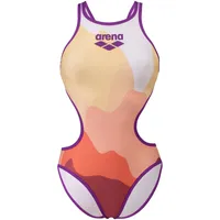 Arena Damen One Morning Light Badeanzug, Violett/Rosa, Mehrfarbig, 32 - 32