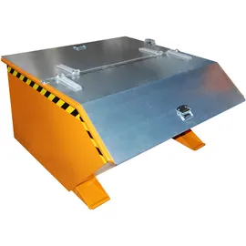 Bauer Südlohn Kippbehälter Leder 750 Liter Gelborange