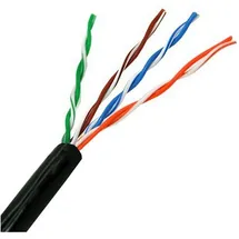 AISENS A133-0212 100 m, Cat5e U/UTP UTP RJ-45, Schwarz