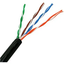 AISENS A133-0212 100 m, Cat5e U/UTP UTP RJ-45, Schwarz