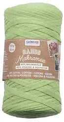 Preisvergleich Produktbild GLOREX Makramee Garn grün Bands