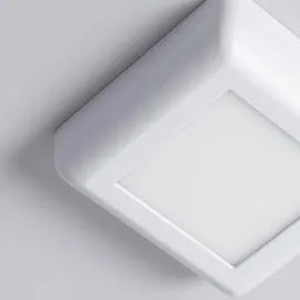 efectoLED Einbauleuchte 18W Rund Silber 3000K Warmweiß