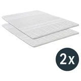 sleezzze Komfortschaumtopper 90 x 200 cm Weiß