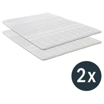 sleezzze Komfortschaumtopper 90 x 200 cm Weiß