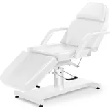 Physa, Massageliege + Massagesessel, Kosmetikliege Massagebett Hydraulische Therapieliege Massageliege Weiss