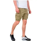 Alpha Industries Crew Kurze Hose Light Olive 30