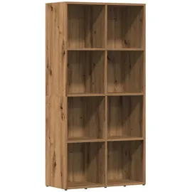 vidaXL Bücherregal 66 x 30 x 130 cm Braun