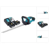 Makita DUH 507 RG2 Akku Heckenschere 18 V 50 cm + 2x Akku 6,0 Ah + Ladegerät