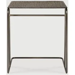 Ethnicraft Ellipse Indoor Beistelltisch Minerals 45x40x51cm - gold