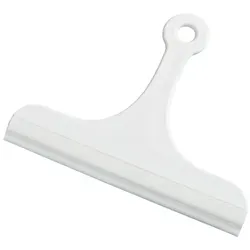 Fliesen- und Duschabzieher Haug 200 mm weiß Gummilippe, Material Körper: PP / PVC