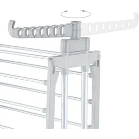 Relaxdays Turmwäscheständer 0 m weiß