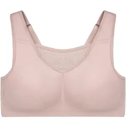 GLAMORISE Sport-Bustier mit bestem Halt - Roségold 90D Damen 