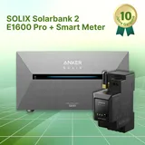 Anker SOLIX Solarbank 2 E1600 PRO Solarspeicher & Smart Meter für PV Anlage