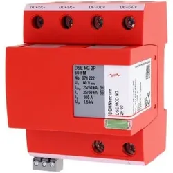Dehn 971222 Koordinierter Blitzstromableiter Typ 1 DEHNsecure NG für DC-Stromkreise DSE NG 2P 60 FM DSENG2P60FM