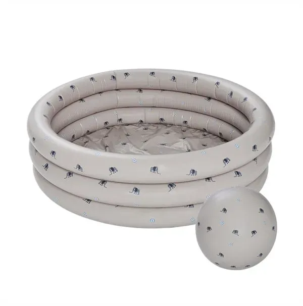 Elefanten-Schwimmbecken groß & Strandball