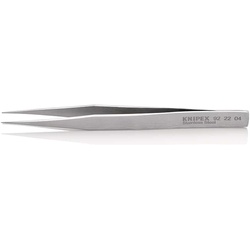 KNIPEX Universalpinzetten Präzisions-Pinzette, Spitze/Nadelspitze Form Edelstahl