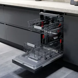 Bauknecht BSIO 3O35 PFE X Einbau-Geschirrspüler (vollintegrierbar, 448 mm breit)