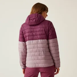 Regatta Hillpack IV Steppjacke für Damen mit Kapuze, Farbe:Dunkelrot, Größe:46 - Dunkelrot - 46