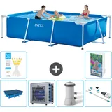Rechteckiger Frame Pool - 300x200x75 Cm - 7-teilig  S139