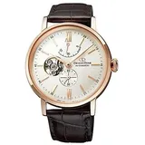 Orient Star RK-AV0001S Klassische Mechanische 24 Juwelen Uhr Semi Skeleton Neu