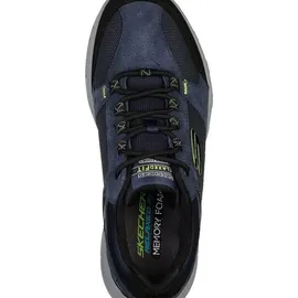 SKECHERS Relaxed Fit: Oak Canyon navy/lime 44