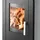 Haas + Sohn Aruba 220.17-ST Stahl Perl-Schwarz/Abdeckplatte Quarzit Grau