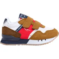 Pepe Jeans London Life Turnschuhe Ohne Schnürsenkel - Nut