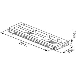Plastimo Gangway, aufblasbar