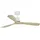 FARO Lantau 132 cm Deckenventilator Weiß/Kiefer