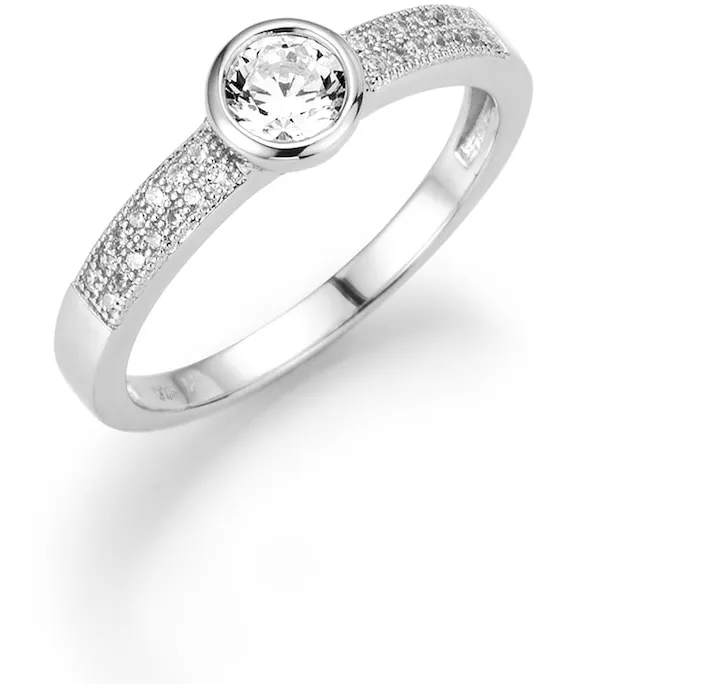Smart Jewel Ring wundervoll mit Zirkonia, Silber 925 Ringe Damen