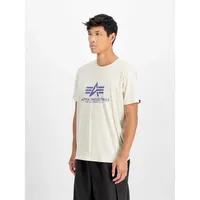 Alpha Industries Basic Kurzarm-t-shirt - Vint. White / Night