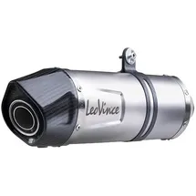 LeoVince Schalldämpfer SBK LV One EVO II Edelstahl Silber/Schwarz