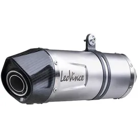 LeoVince Schalldämpfer SBK LV One EVO II Edelstahl Silber/Schwarz