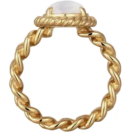 ELLI PREMIUM Elli Ring gold | perlweiß 58